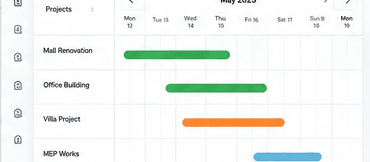 Vehicle repatriation mobile app interface example
